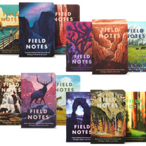Field Notes, Nationalpark Edition, überblick, 12 Notizhefte
