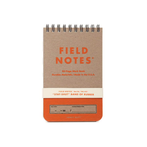 Field Notes, Heavy Duty, Schreibblock, orange