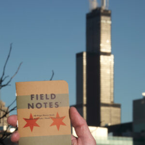 Field Notes, Chicago Edition, Notizheft vor Searstower,