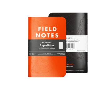 Field Notes, Expediton Edition, Notizheft, unzerstörbar, orange