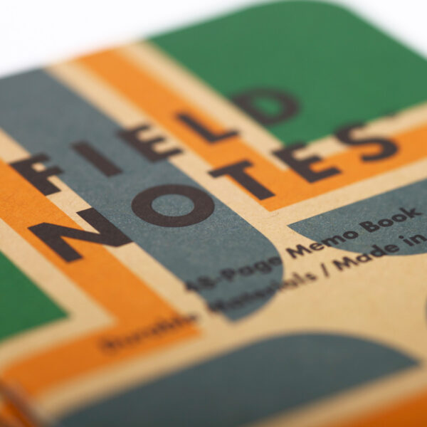 Field Notes, Portland, Notizheft, Detailansicht Cover,