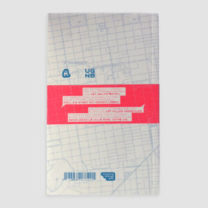 Urban Gridded Notebook, Rückseite, Notizbuch mit Stadtplänen der Welt,
