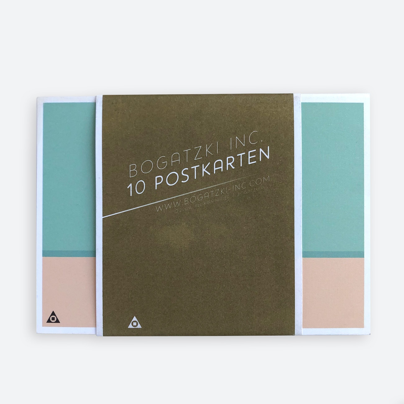 Bogatzki Inc., Postkarten Set, 10 Karten, illustriert,