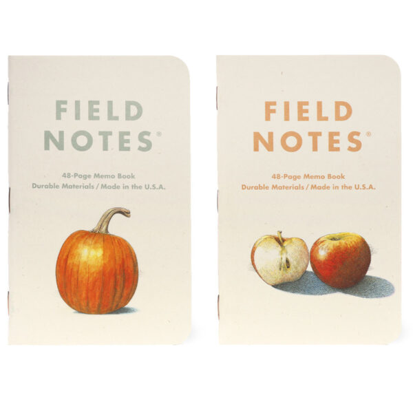 Field Notes, Harvest, Notizhefte im 3er-Set, Illustriert, Herbstausgabe,