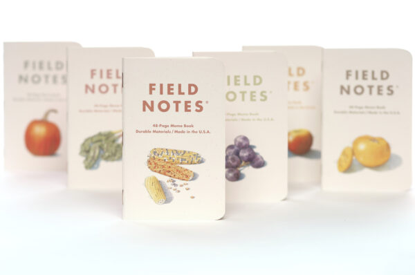Field Notes, Harvest, sechs Notizhefte, Illustriert und geprägt,