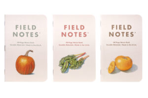 Field Notes, Harvest, Notizhefte 3er-Set, Serie A