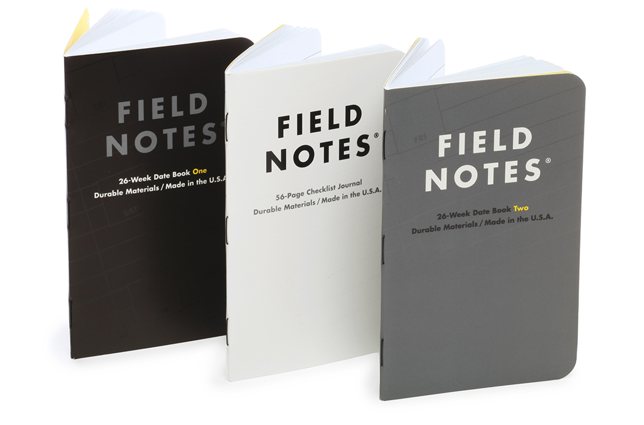 Field Notes, Ignition, Notizhefte im 3er-Set, Fronten