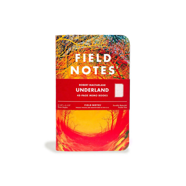 Field Notes, Underland, Notizhefte im 3er-Set, nach Robert MacFarlane