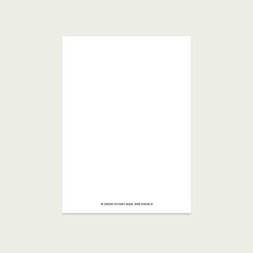 UMWERK – Postkarte HIERLANG DALANG