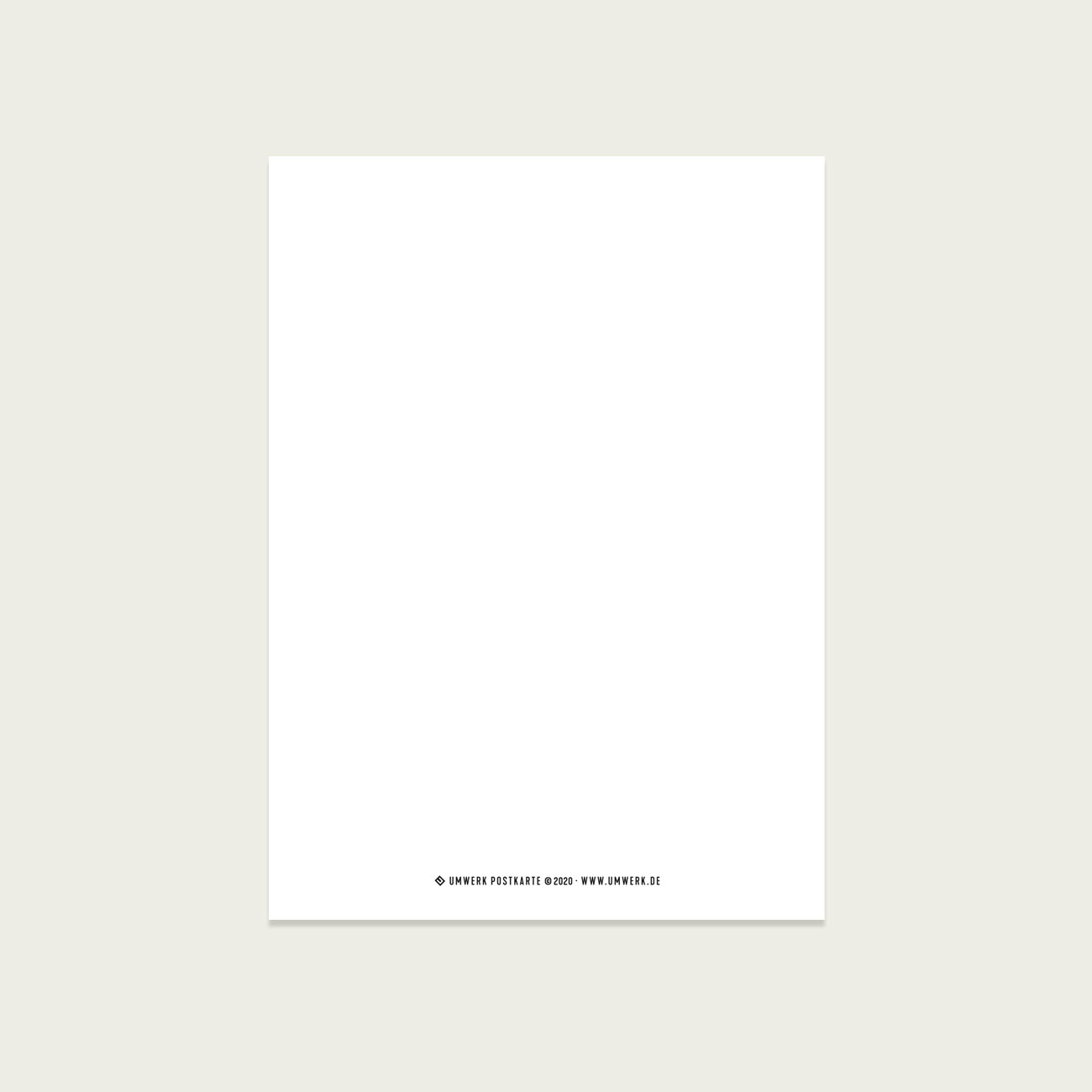 UMWERK – Postkarte PACK DIE GIRAFFE