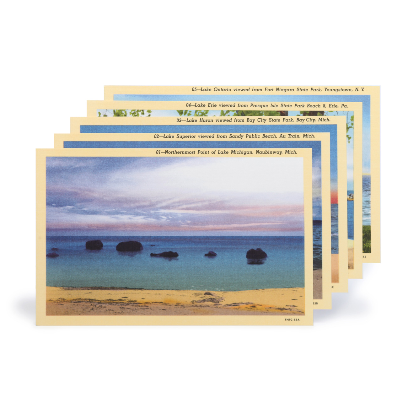 FIELD NOTES – THE GREAT LAKES Postkartenserie