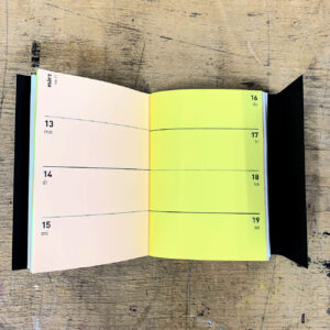 V1, Taschenkalender, Umwerk-Design,