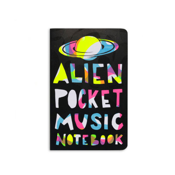 Alien Pocket Music Notebook, Motiv, Frontansicht
