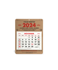 Field Notes, Wandkalender 2024, 15 Monate,