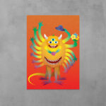 UMWERK – Postkarte MONSTER