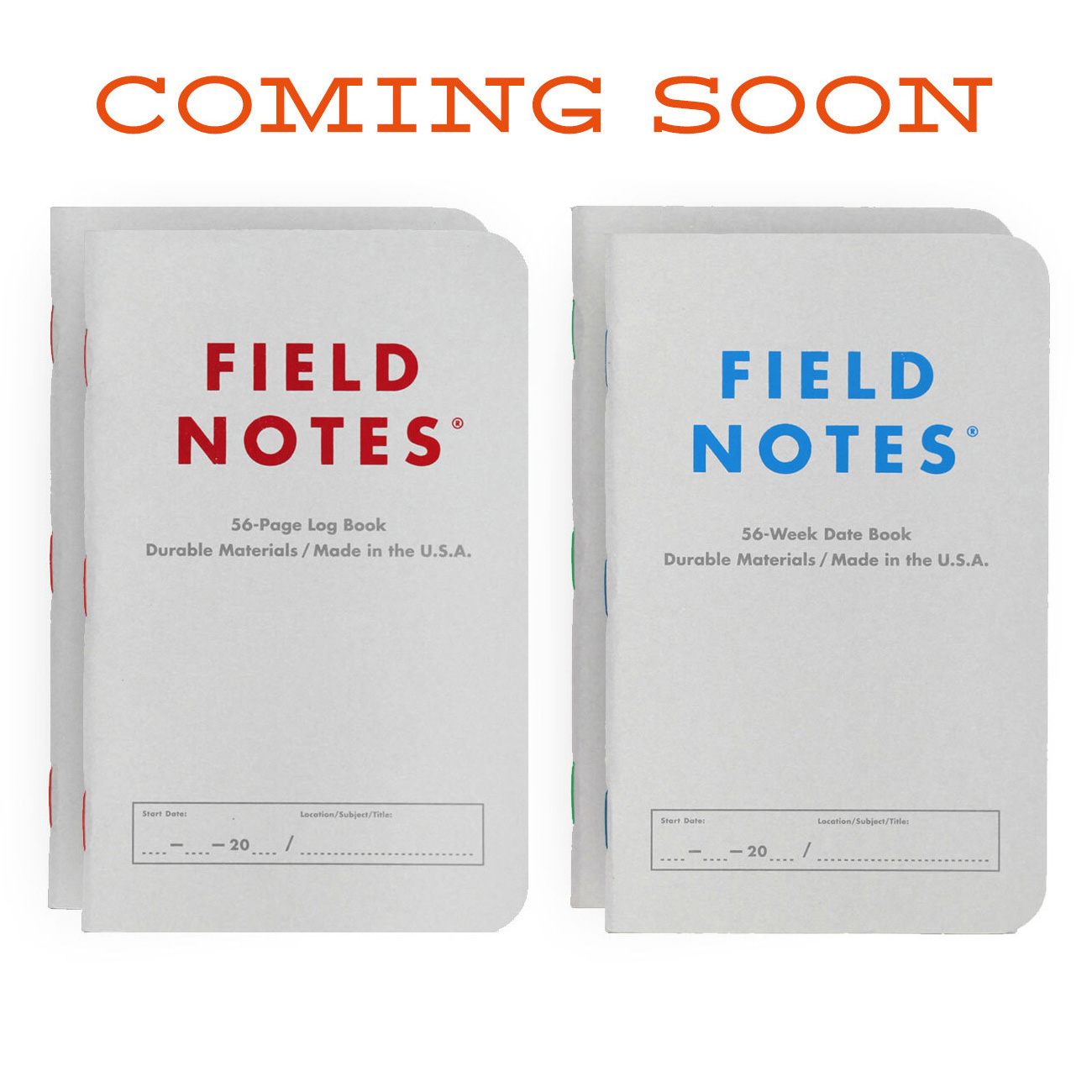 Field Notes Sommer 2024, INDEX Edition