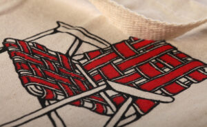 Field Notes mit A Charming Beer, Tragtasche, Detail