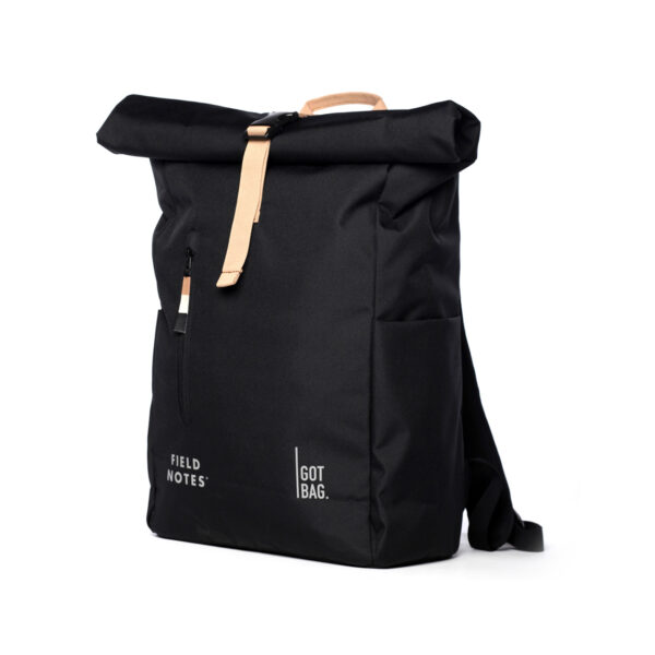 Field Notes mit Got Bag Rucksack, schwarz