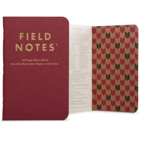 Field Notes Vintage Edition, Notizheft, aufgeklappt