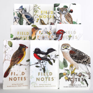 Field Notes Birds and Trees of North America, neun Notizhefte