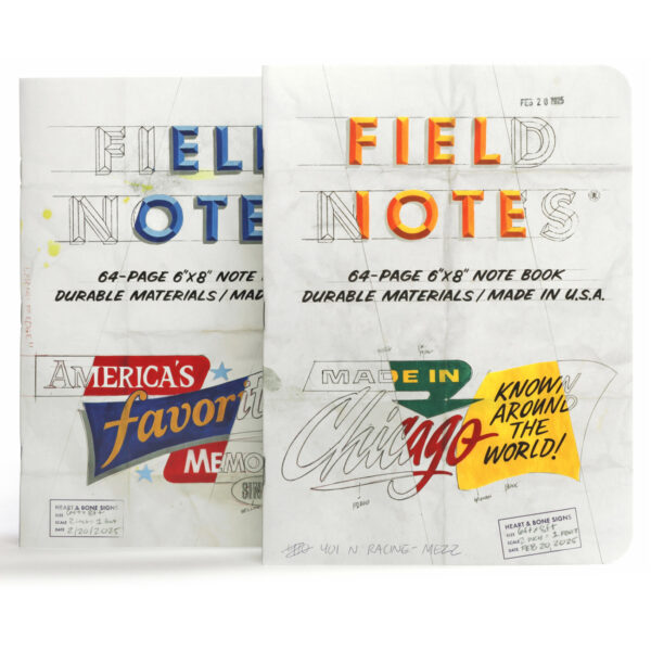 Field Notes The Chicago Look, zwei Notizhefte