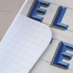 The Chicago Look, blau karierte Innenseiten