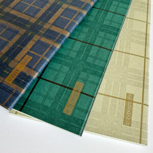 Notizhefte von Le Typographe, Logo auf Rückseite