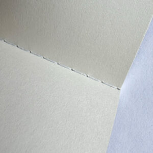 Fadenheftung der Notizhefte, made in Belgium