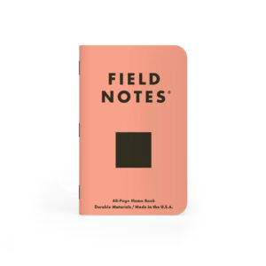 Field Notes Bon Iver Lachsfarben, Notizhefte