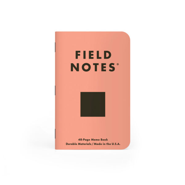 Field Notes Bon Iver Lachsfarben, Notizhefte
