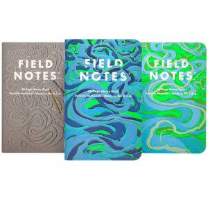 Field Notes Is a River alive? Drei Notizhefte