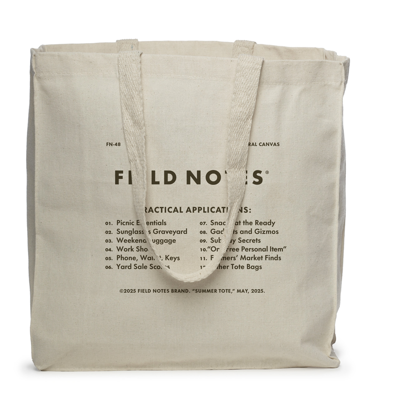 FIELD NOTES – SUMMER TOTE
