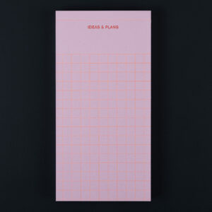Le Typographe Block, lila kariert