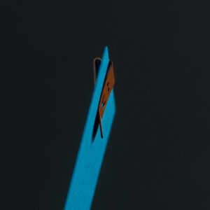 let typographe Metallklammer, Karamellfarbe