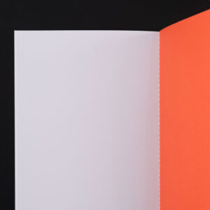 Notizheft, Innenseiten in orange