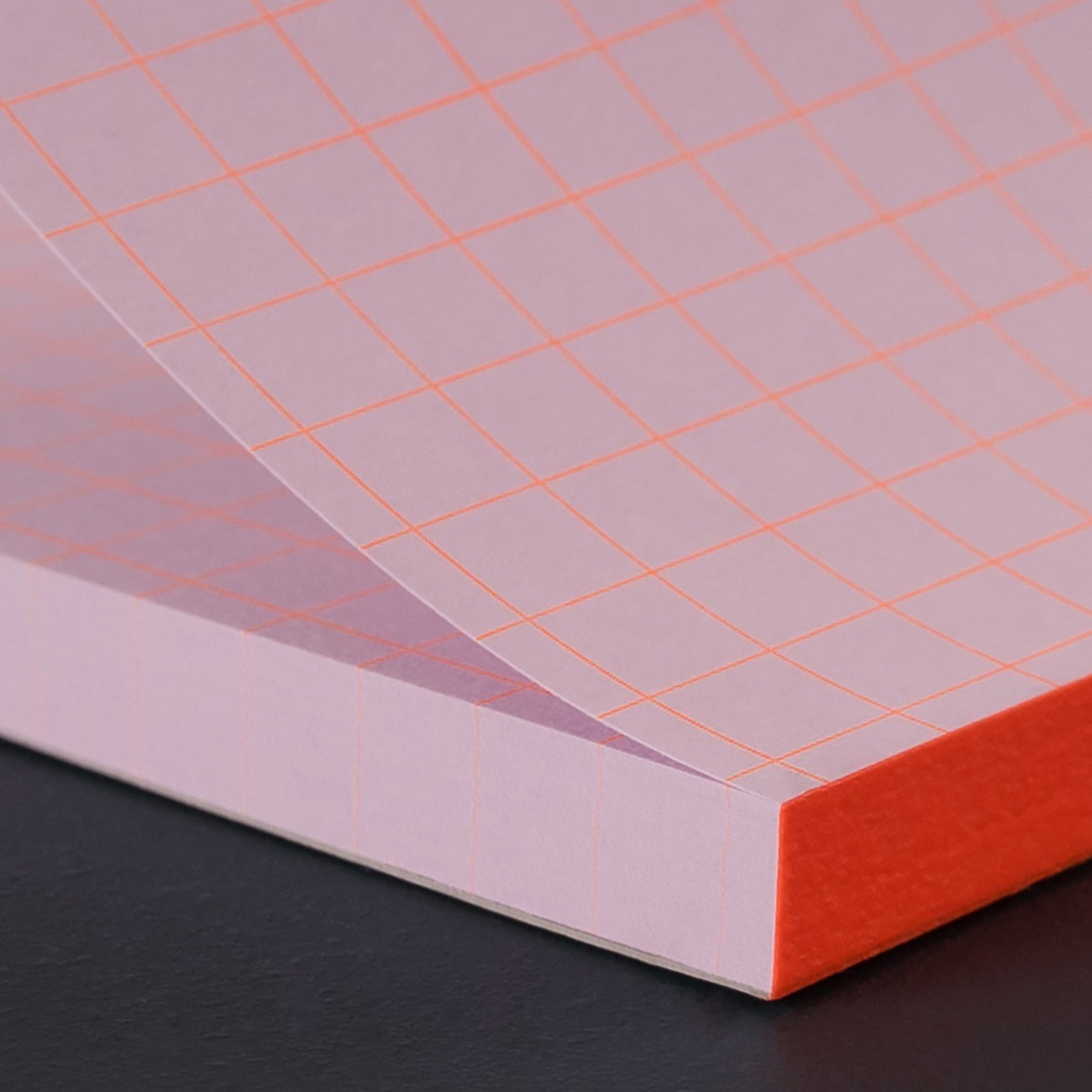 LE TYPOGRAPHE – Block KARO A5 lila-neon