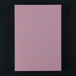 LE TYPOGRAPHE - Block KARO A5 lila-neon