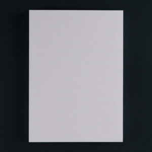 LE TYPOGRAPHE - Block A5 PUNKTE neonorange