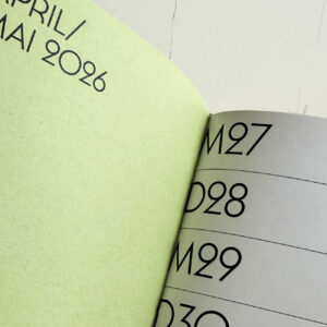 Innenseite Umwerk Taschenkalender