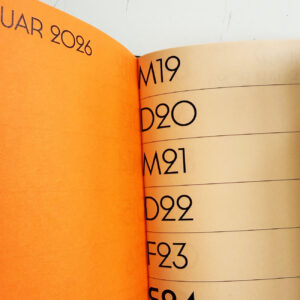 Innenseite Umwerk Taschenkalender
