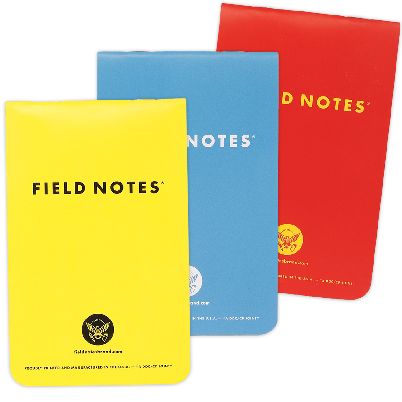 1943 Two Way Field Notes, Drei Notizhefte