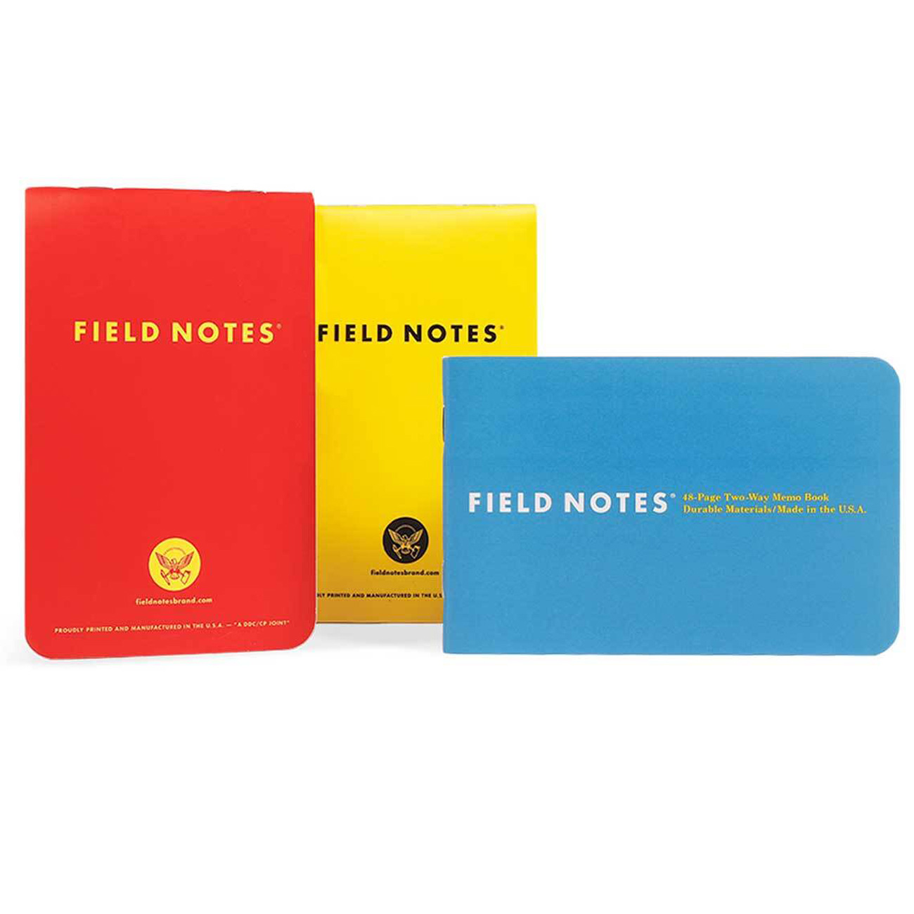 1943 Two Way Field Notes, Drei Notizhefte
