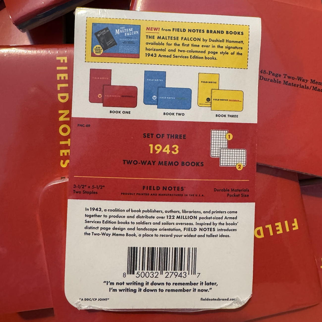 FIELD NOTES - 1943 TWO WAY – Bild 6