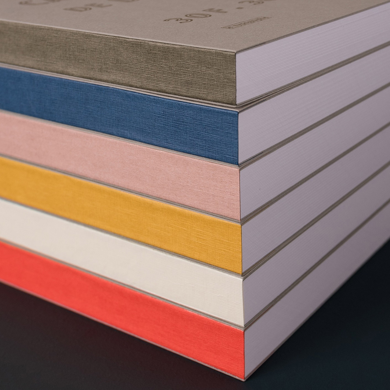 LE TYPOGRAPHE – Notizbuch 360GRAMM