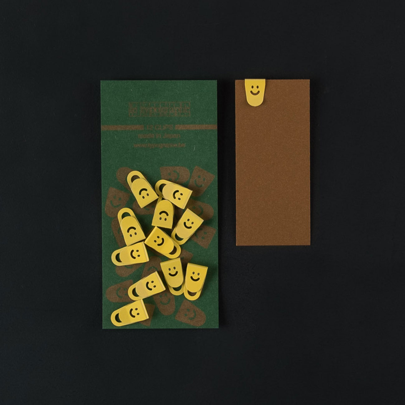 LE TYPOGRAPHE – Papier-Clip GELB