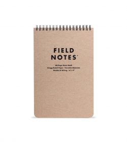 Field Notes, Steno, Block, Spiraldrahtbindung, liniert,