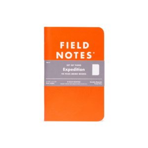 Field Notes Expedition Edition, orange, Notizhefte,