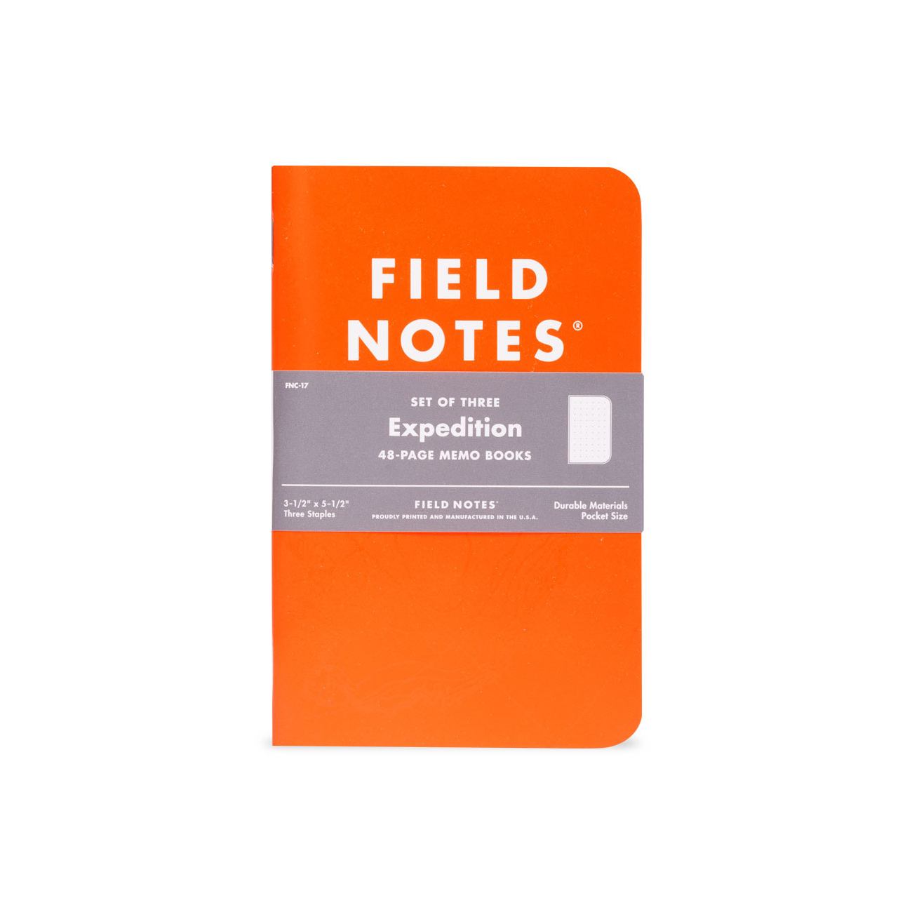 Field Notes Expedition Edition, orange, Notizhefte,