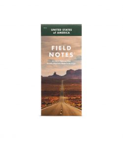 Field Notes, Highway Map, Straßenkarte der USA,