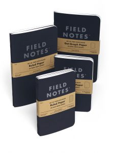 Pitch Black, Field Notes, Notizhefte, tiefschwarz,